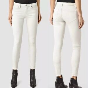 ALL SAINTS SKINNY JEANS SZ27